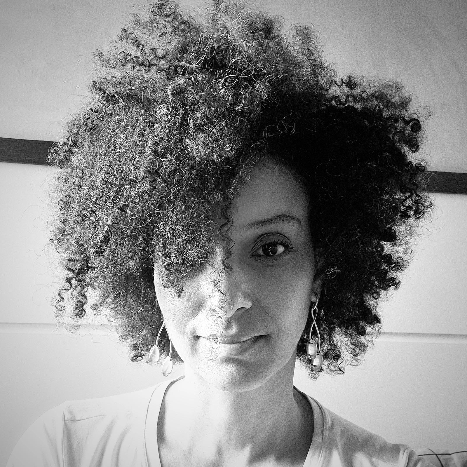 Retrato da professora, escritora e mediadora Carol Casati